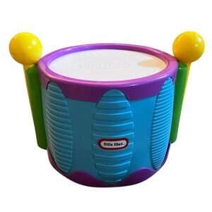 EUC - Little Tikes Classic Drum and Sticks